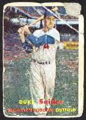 1957 Topps - Duke Snider